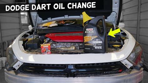 2015 dodge dart oil change.